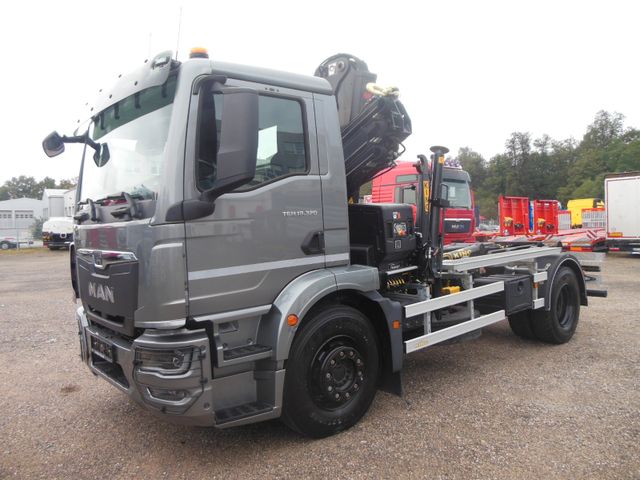 MAN TGM 18.320 BB,HIAB,ROTATOR,GREIFER,2 KONTEJNERE