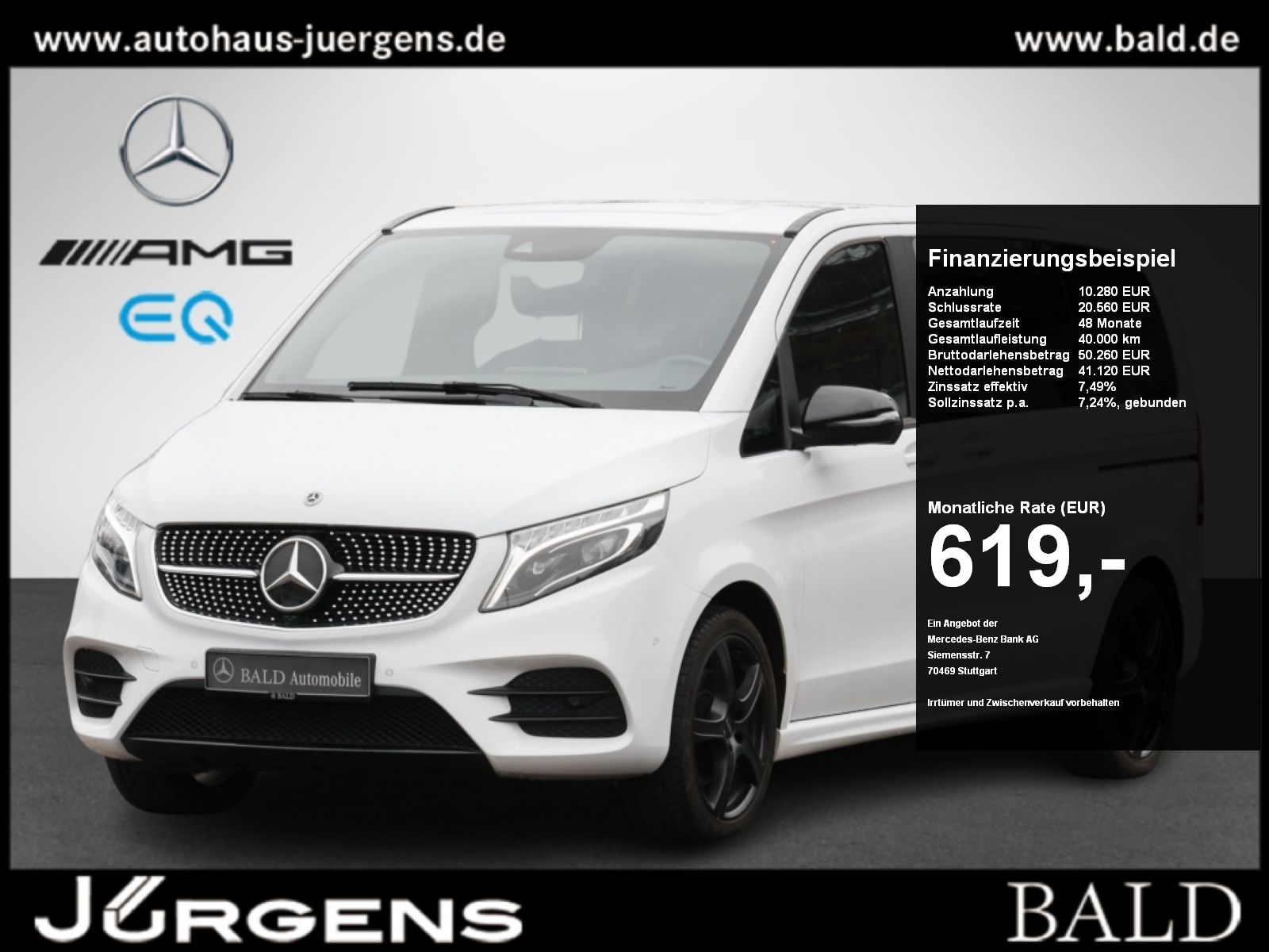 MERCEDES-BENZ V 220 Edition/kompakt/AMG/Standh/AHK/Airmatic