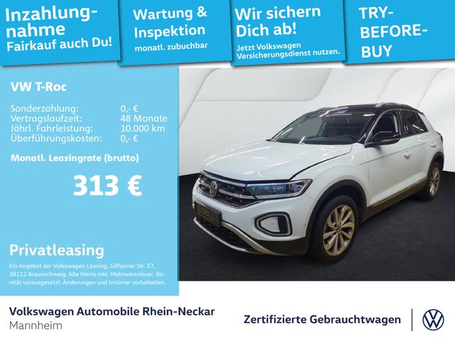 Volkswagen T-Roc 1.5 TSI Style DSG Navi AHK LED uvm