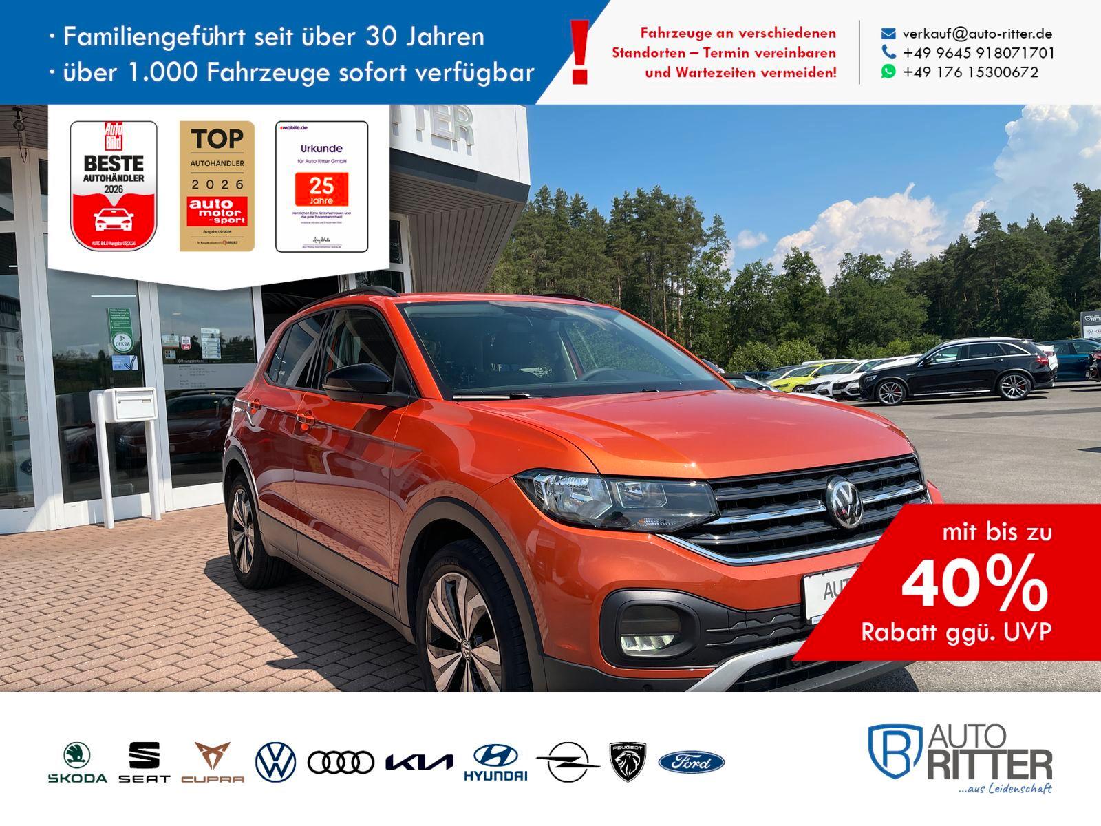 Volkswagen T-Cross Life AHK+Navi+ACC+Sitzheizung+Design-...