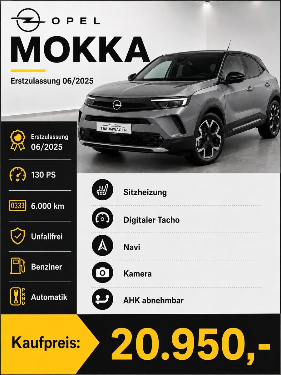 Opel Mokka GS / Automatik / LED / AHK / Werksgarantie