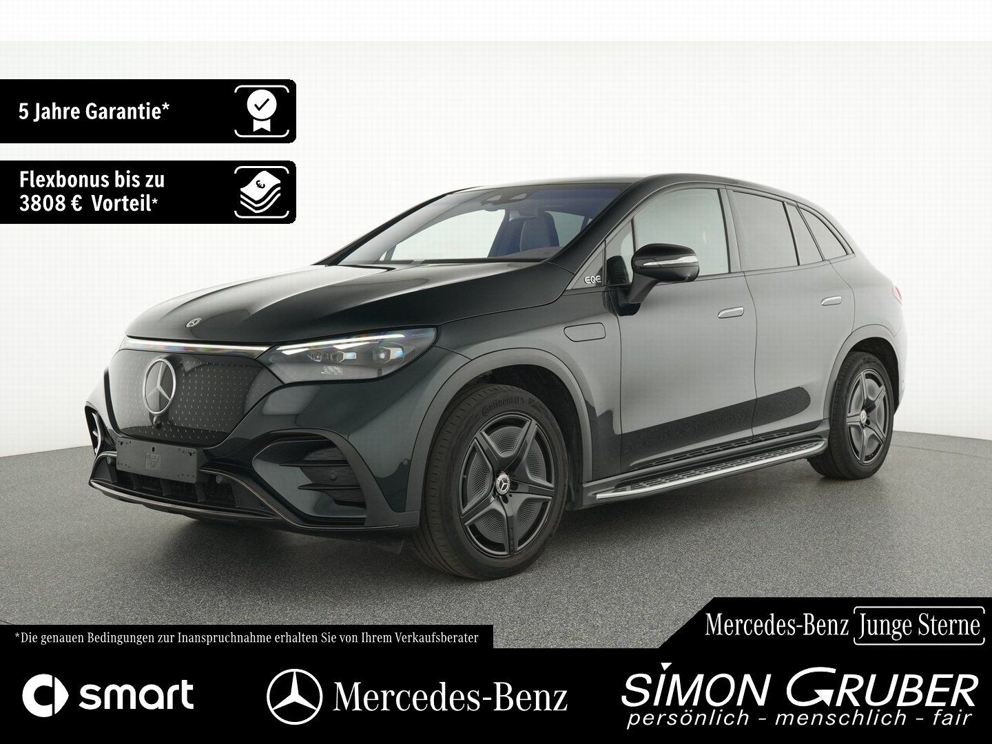 Fahrzeugabbildung Mercedes-Benz EQE 500 4M SUV AMG Carbon Hyper Leder HUD AHK