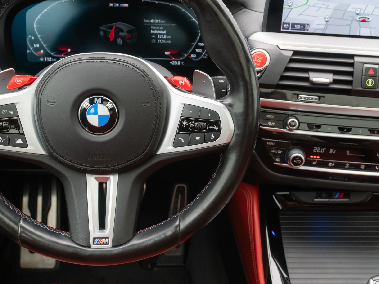 Fahrzeugabbildung BMW X3 M Competition Kamera Panorama HUD DAB 21Zoll