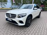 Mercedes-Benz 4Matic, AMG, Command, Burmester, Airmat. Leder.  - weiße Mercedes-Benz GLC 350