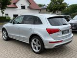 Audi Q5 2.0 TDI Quattro, S Line, TÜV & Service neu - silberne Audi Q5