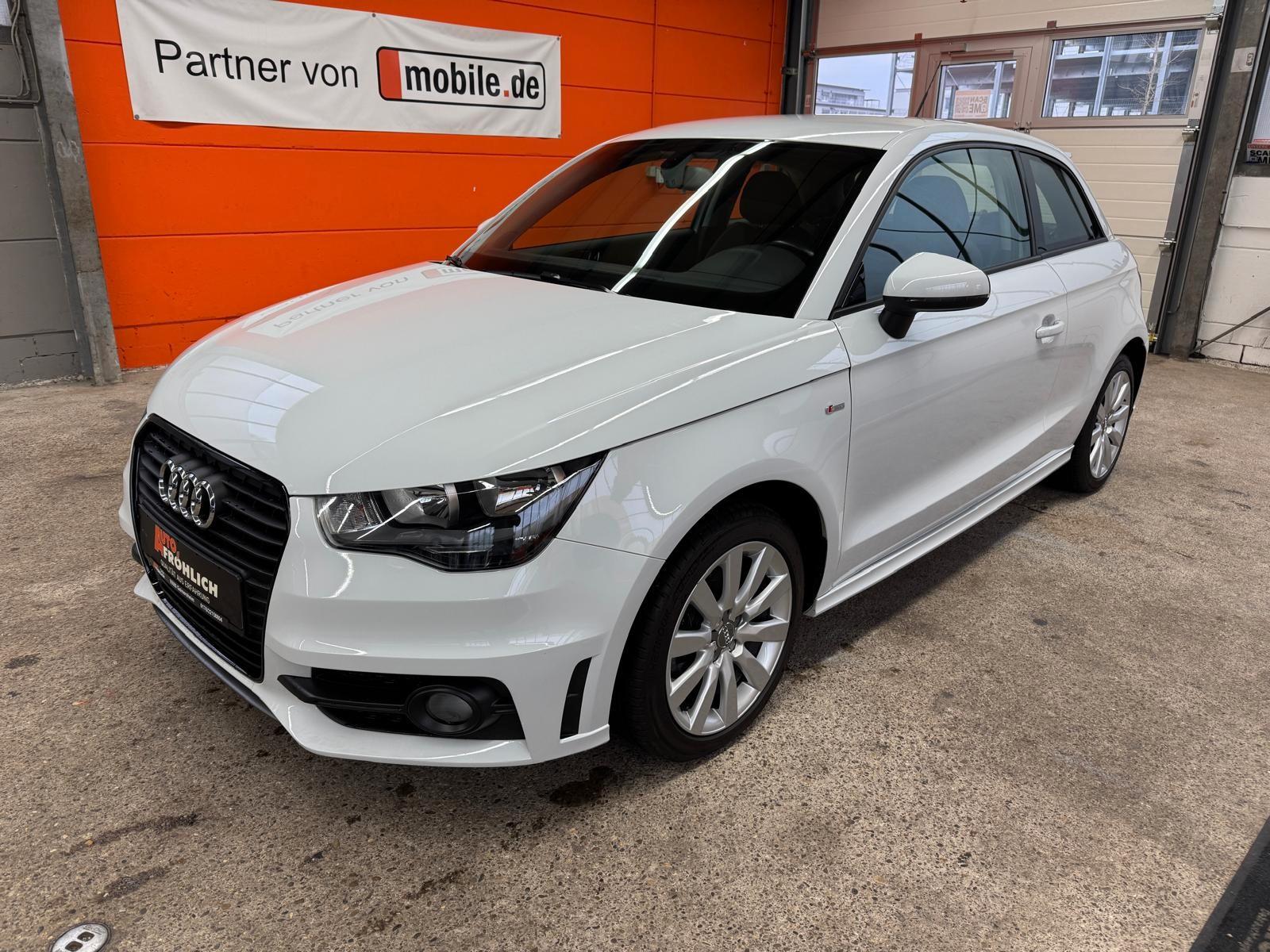 Audi A1 S Line Glanzpaket Schwarz Sitzheizung Klimaau