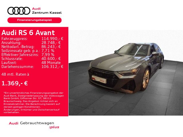 Audi RS 6 Av. 4.0 TFSI qu. Laser B&O HuD StandHZG AHK