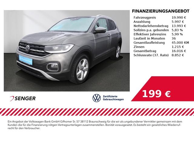 Volkswagen T-Cross 1.0 TSI Style DSG LED ACC PDC Sitzhzg.