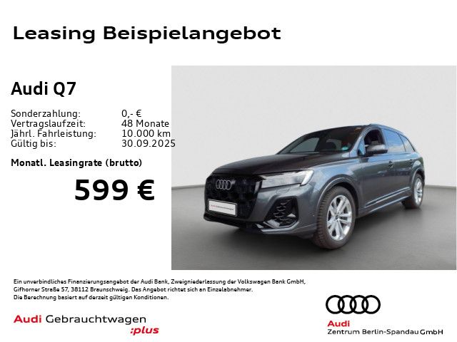 Audi Q7 55 TFSI qu. S line *PANO*MATRIX*HuD*Luft*360°