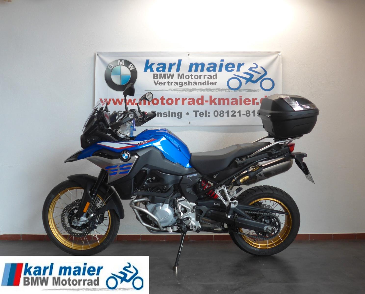 BMW F850GS Rallye / GIVI Topcase
