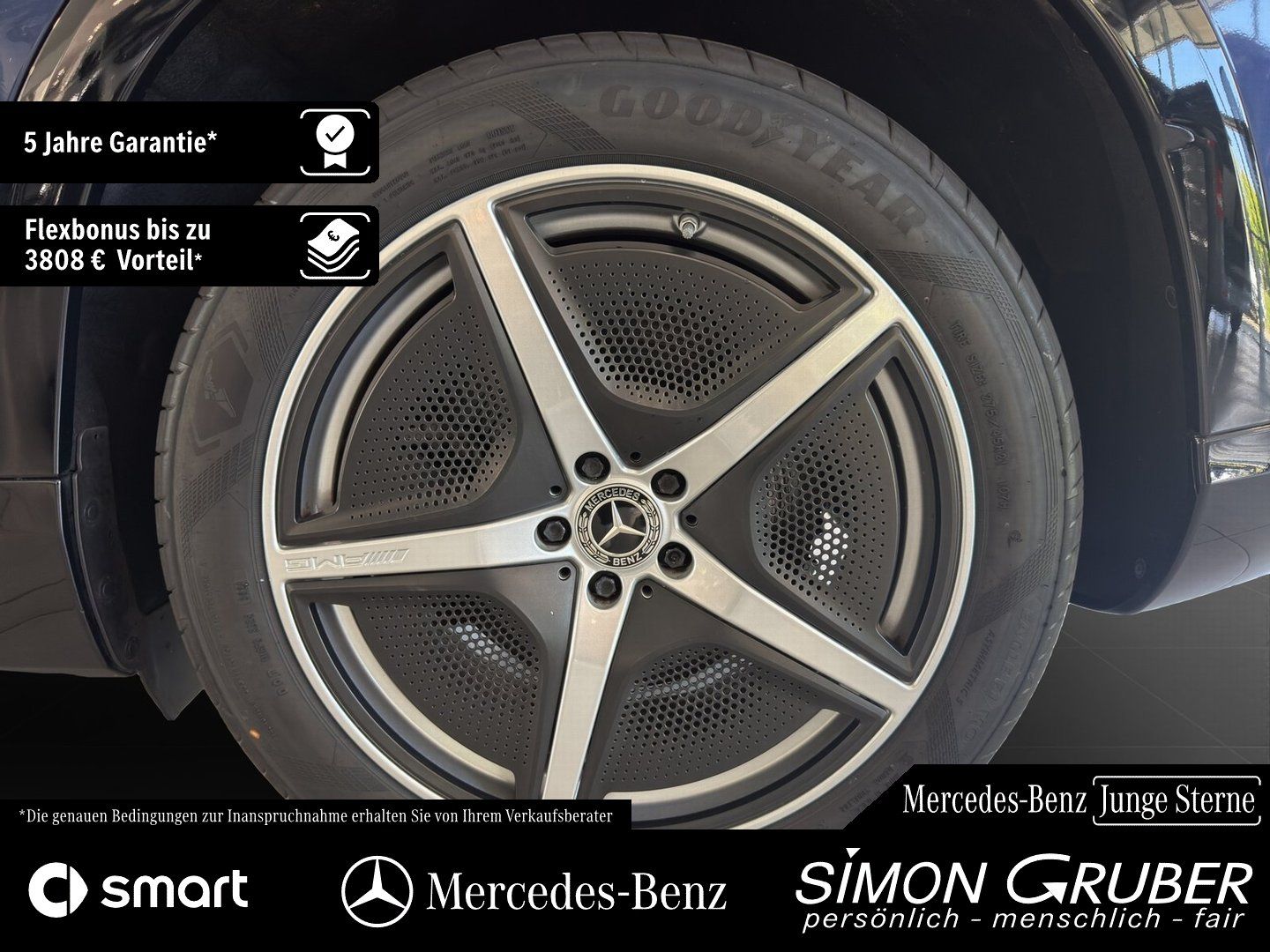 Fahrzeugabbildung Mercedes-Benz EQS 580 4M SUV AMG Night Business Class 7Sitzer