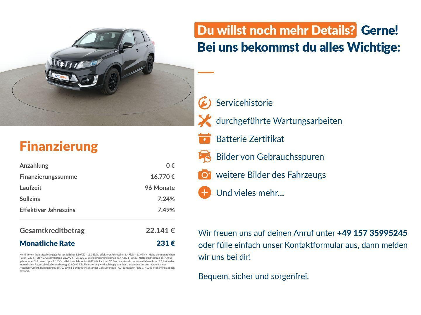 Suzuki Vitara 1.4 S 4x4 Aut.*NAVI*LED*ACC*CAM*PDC*SHZ*