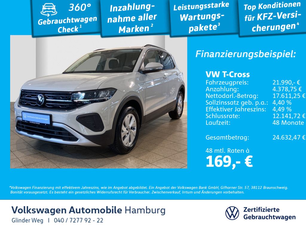 T-Cross 1.0 TSI Life Ganzjahresreifen AppConnect