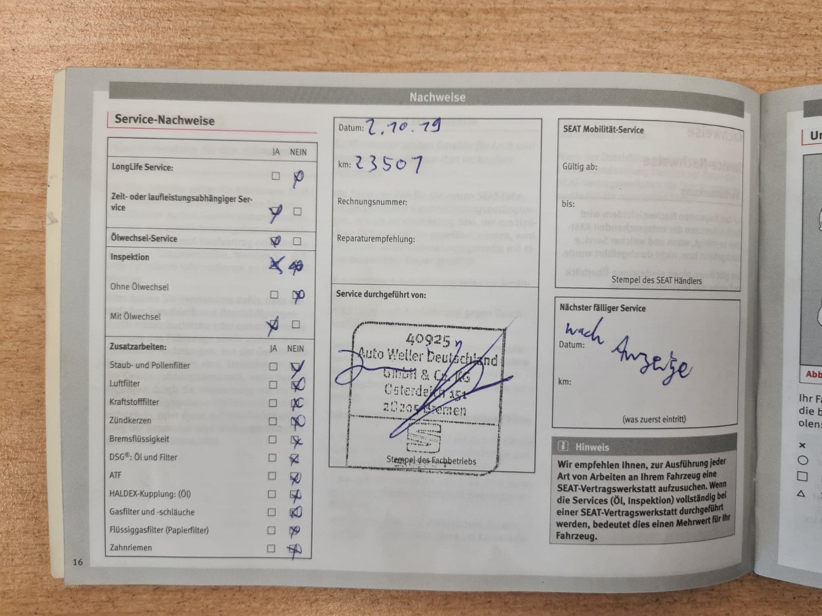 Fahrzeugabbildung SEAT Leon ST FR / KAMERA / SCHECKHEFT / GEPFLEGT