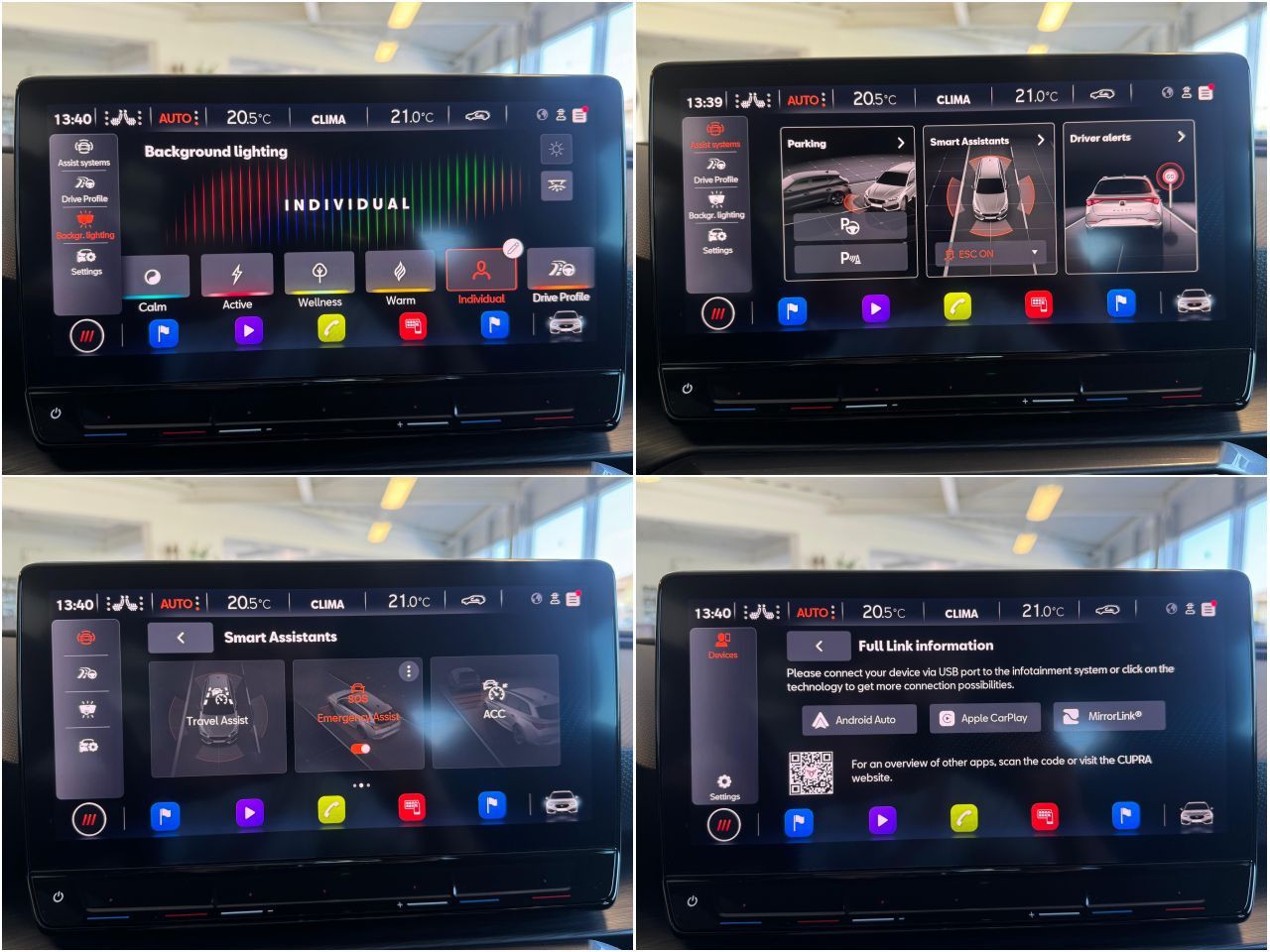 Fahrzeugabbildung CUPRA Leon 1.5eTSI DSG Matrix Cam Vision+ el. Heck AHK