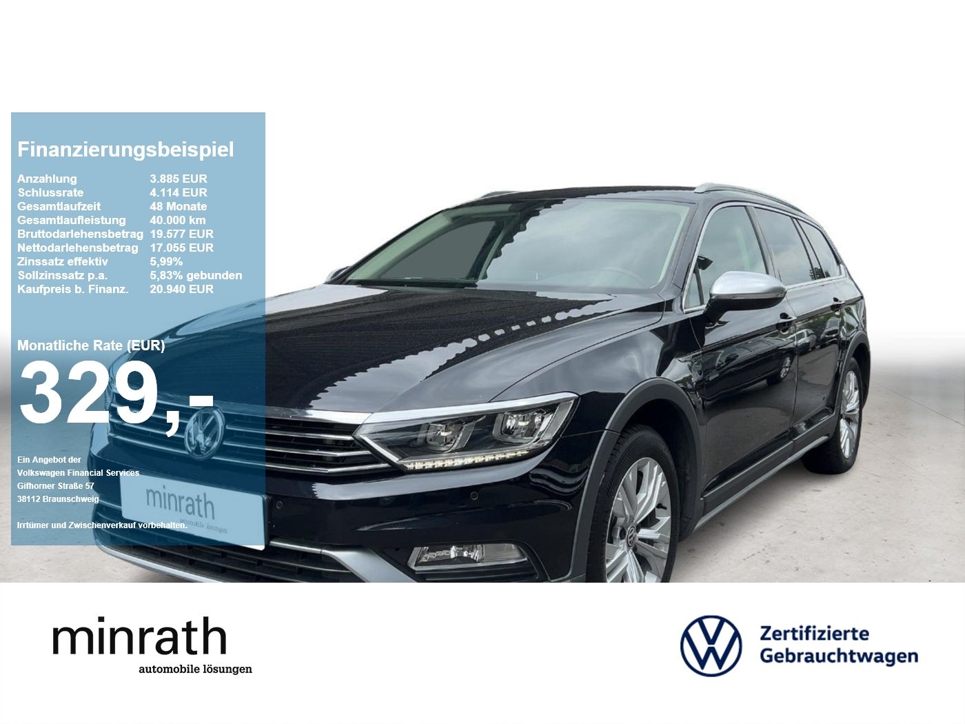 Volkswagen Passat Alltrack Passat ALLTRACK 4M TDI DSG