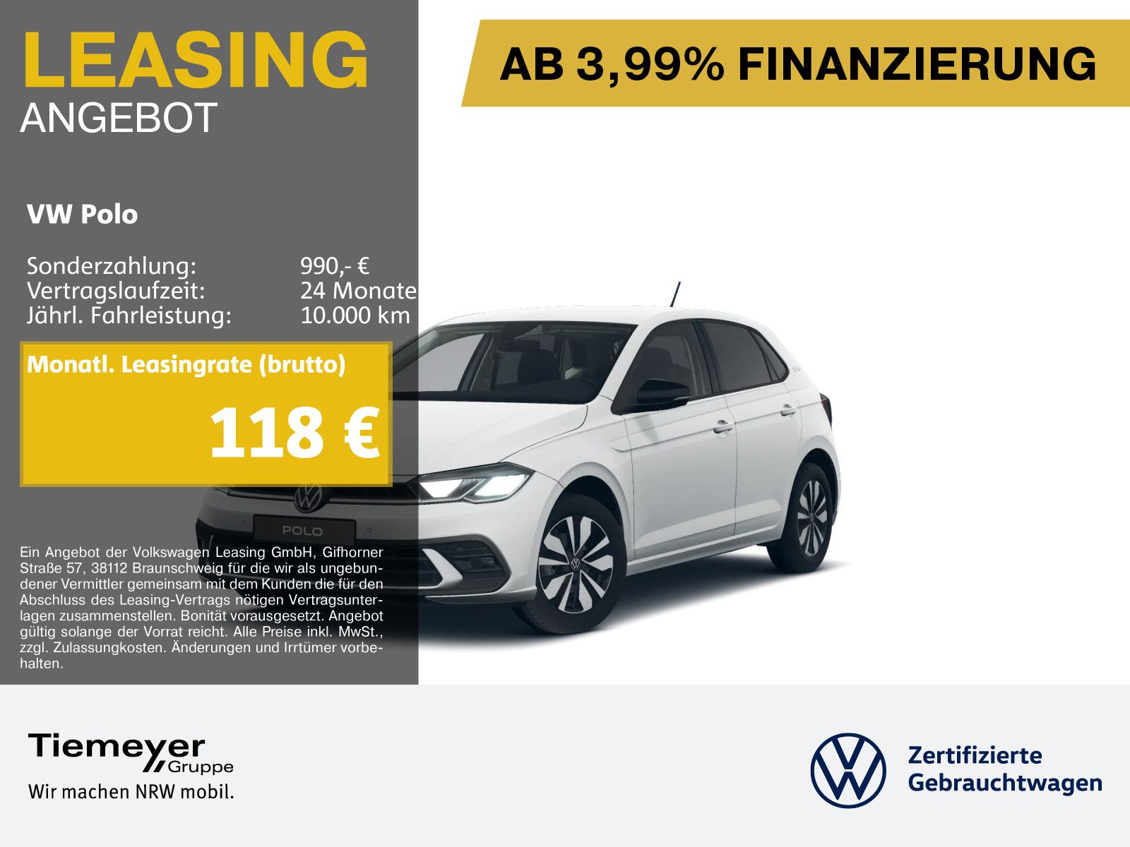 Volkswagen Polo 1.0 TSI GOAL NAVI ASSIST LM15