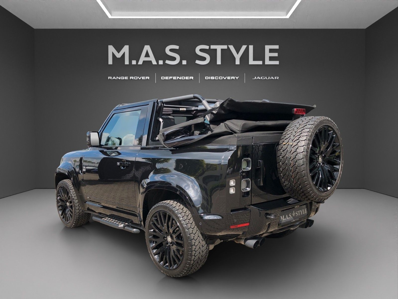 Fahrzeugabbildung Land Rover Defender 90 V8 Cabrio Einzelstück m. TÜV