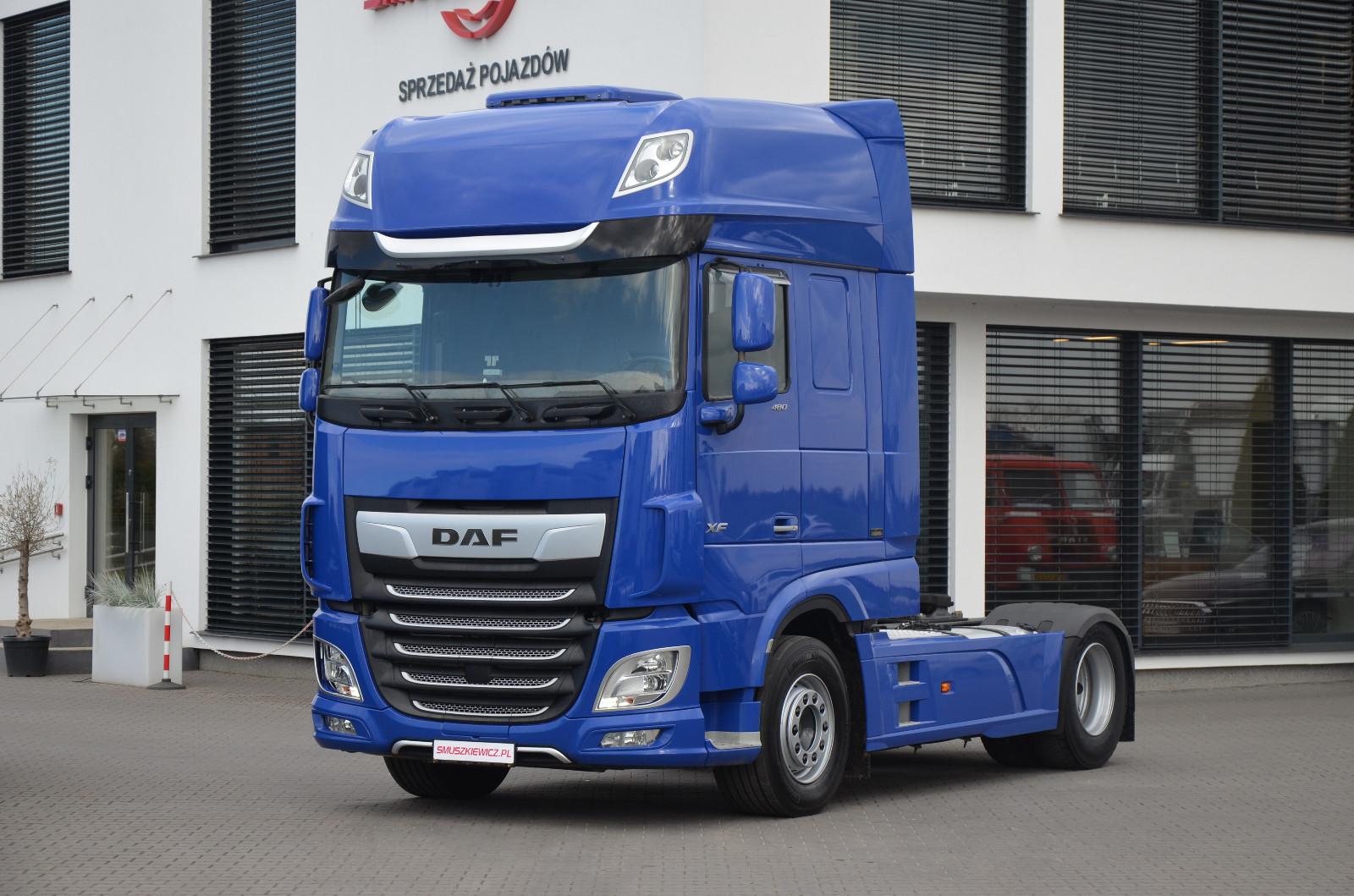 DAF XF 480 / 2021r / SUPER SPACE / KLIMA P. / 1845