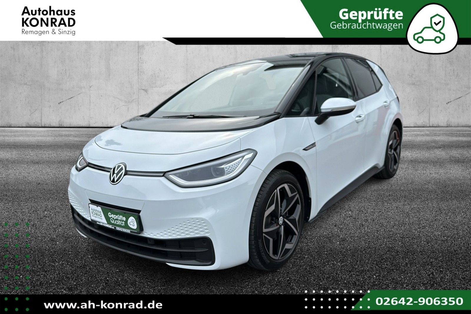 Fahrzeugabbildung Volkswagen ID.3ProPerformance150kW*PANO*NAVI*WÄRMEPUM*