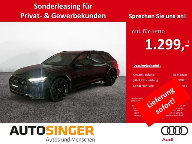 Audi RS6 Avant LEDER*AHK*H-UP*360*STDHZ