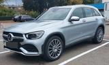 Mercedes-Benz GLC 400 d 4MATIC HUD, AMG, AHK,360,Keylessless - silberne Mercedes-Benz GLC 400