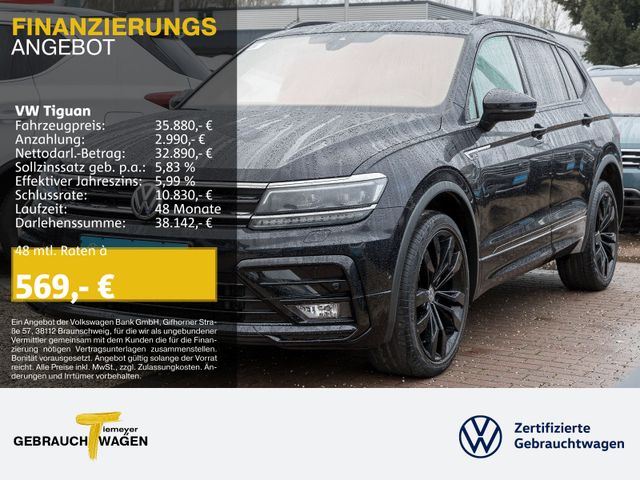 Volkswagen Tiguan 2.0 TDI DSG 4M R-LINE AHK HuD LED PANO