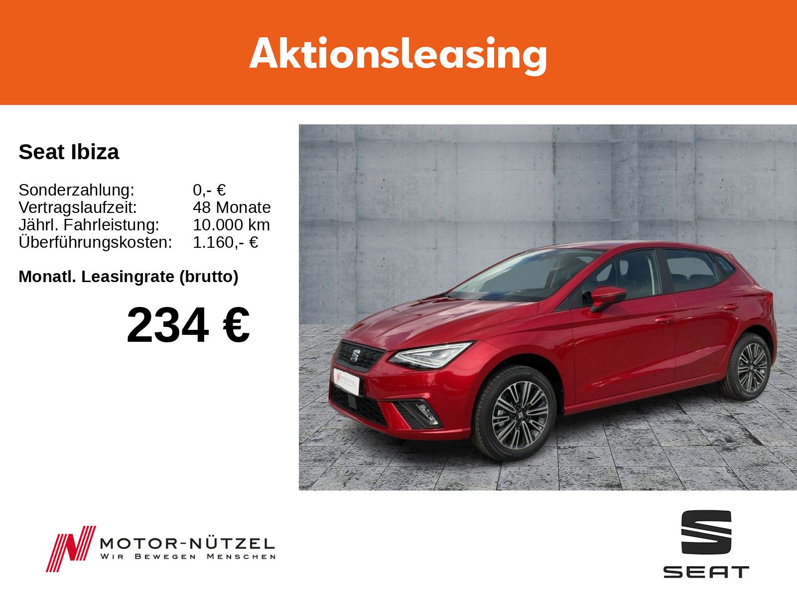 Seat Ibiza 110PS *TAGESZULASSUNG* INKL WINTERRÄDER