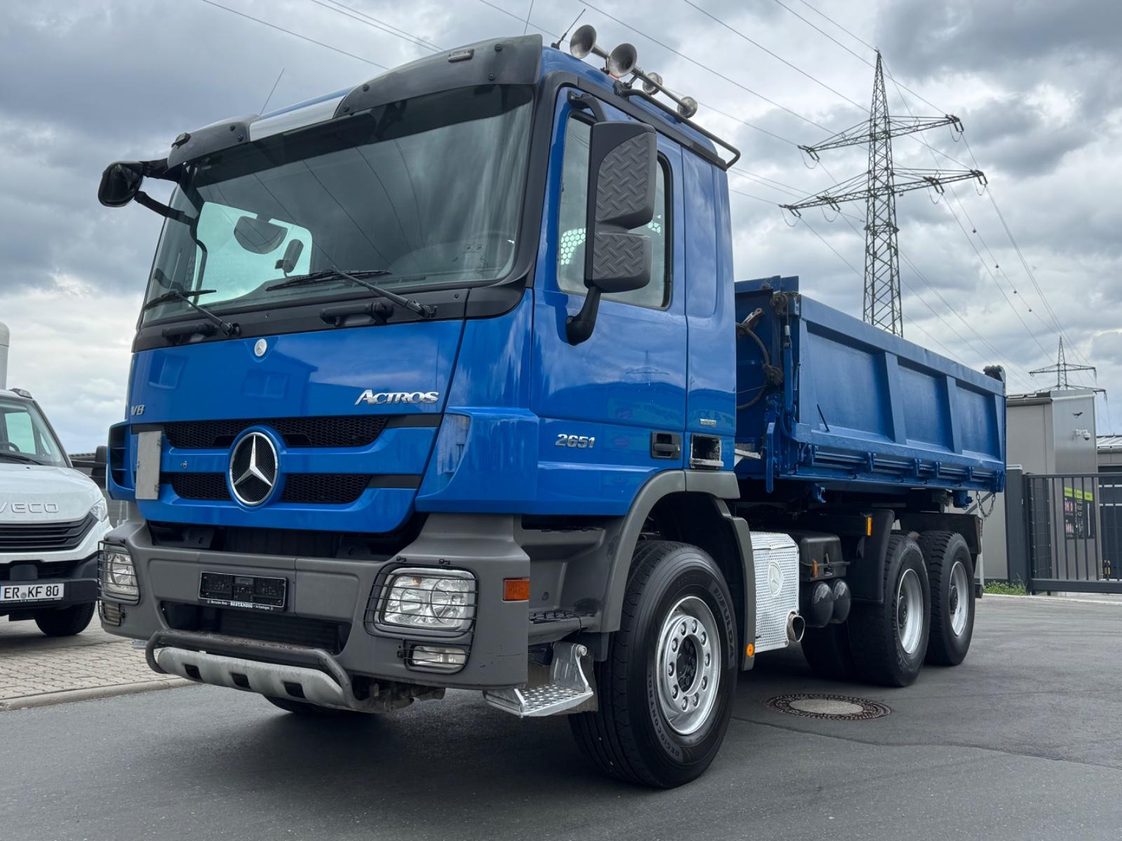 Mercedes-Benz Actros 2651 6x4 V8 Blatt-Blatt Retarder