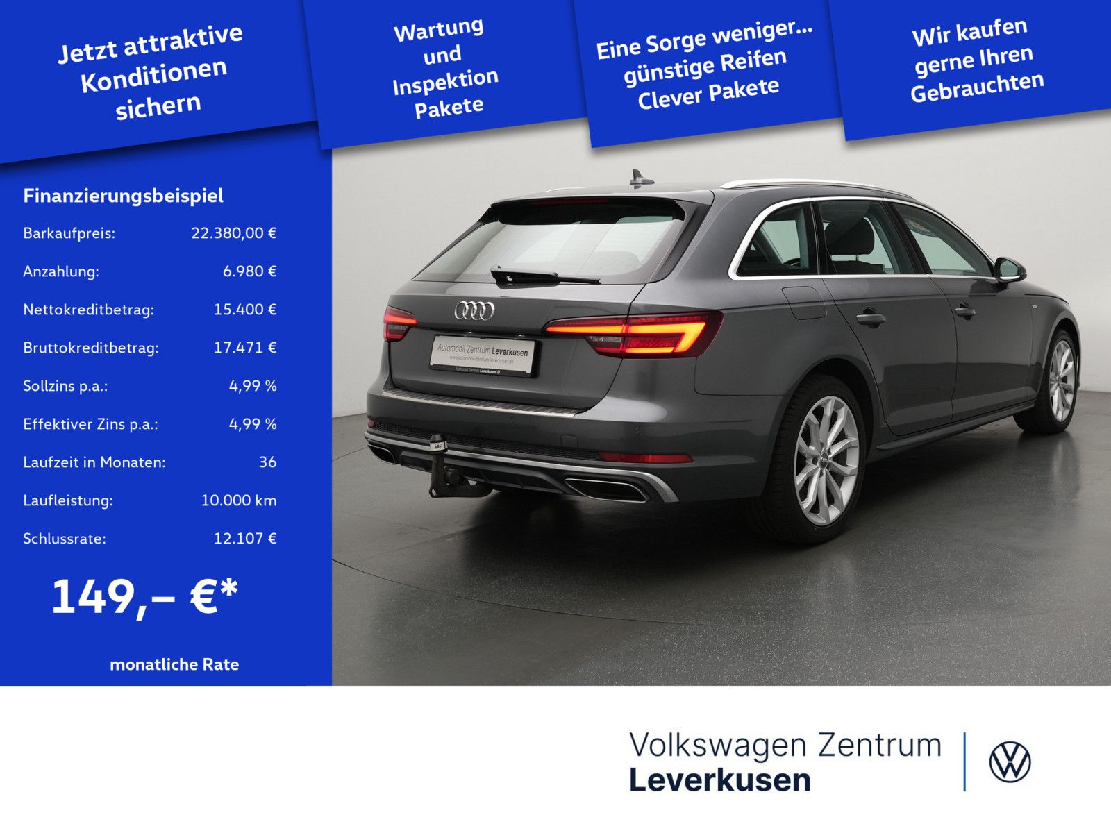 Audi A4 Avant 50 quattro S line ACC PANO AHK NAVI SHZ foto 2