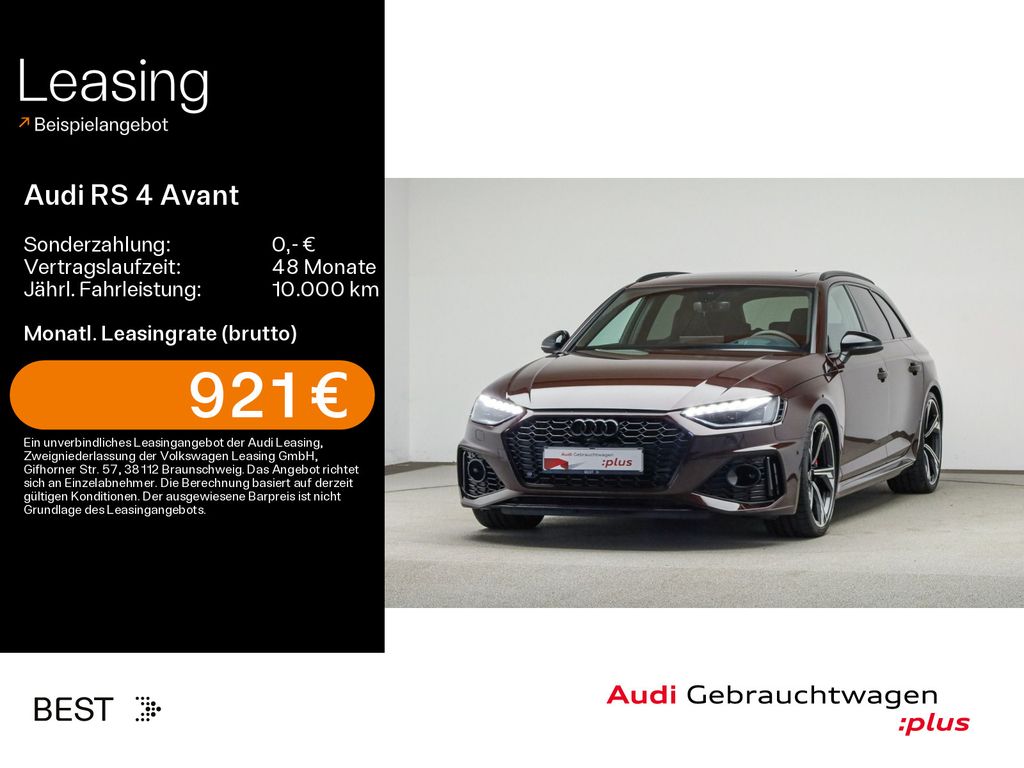 Audi RS 4 Avant Essentials*HUD*B&O*Matrix*ACC*Leder