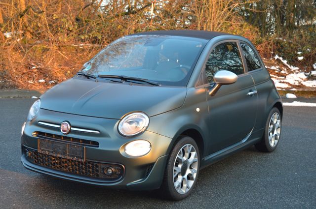 Fiat 500C  RockStar-Cabrio-SPORT-LEDER-NAVI- PDC-Top