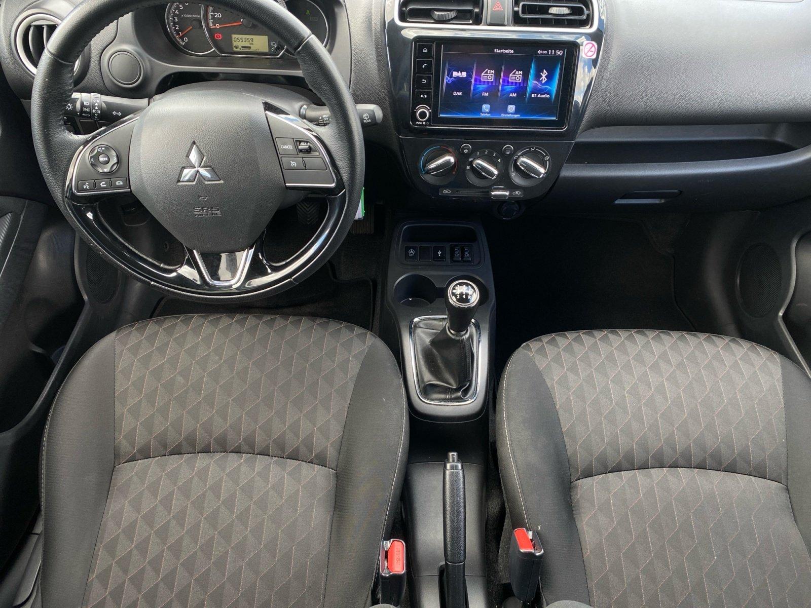 Mitsubishi Space Star Select+ 1,2 l MIVEC Tempomat Sitzhzg., миниатюра 8