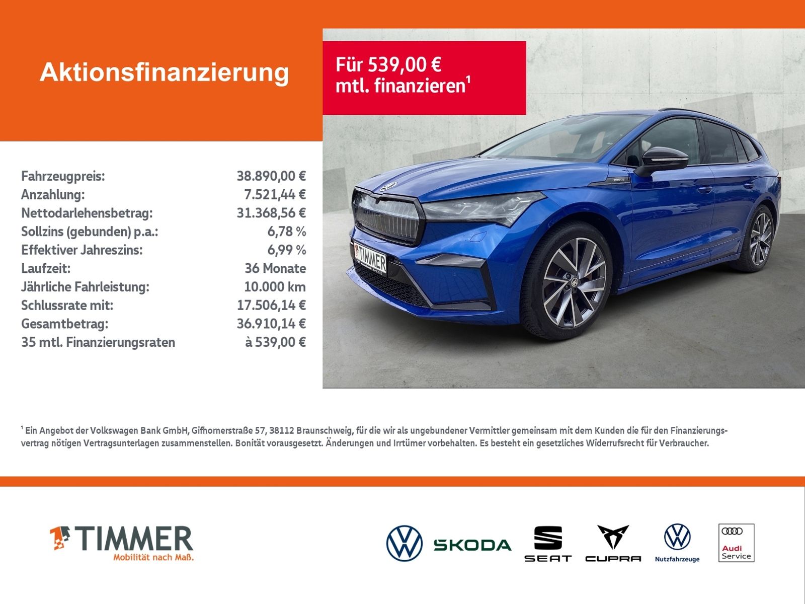 Skoda Enyaq 80x SPORTLINE +WÄPU +MATRIX +RKAM +NAVI +S imagem 2