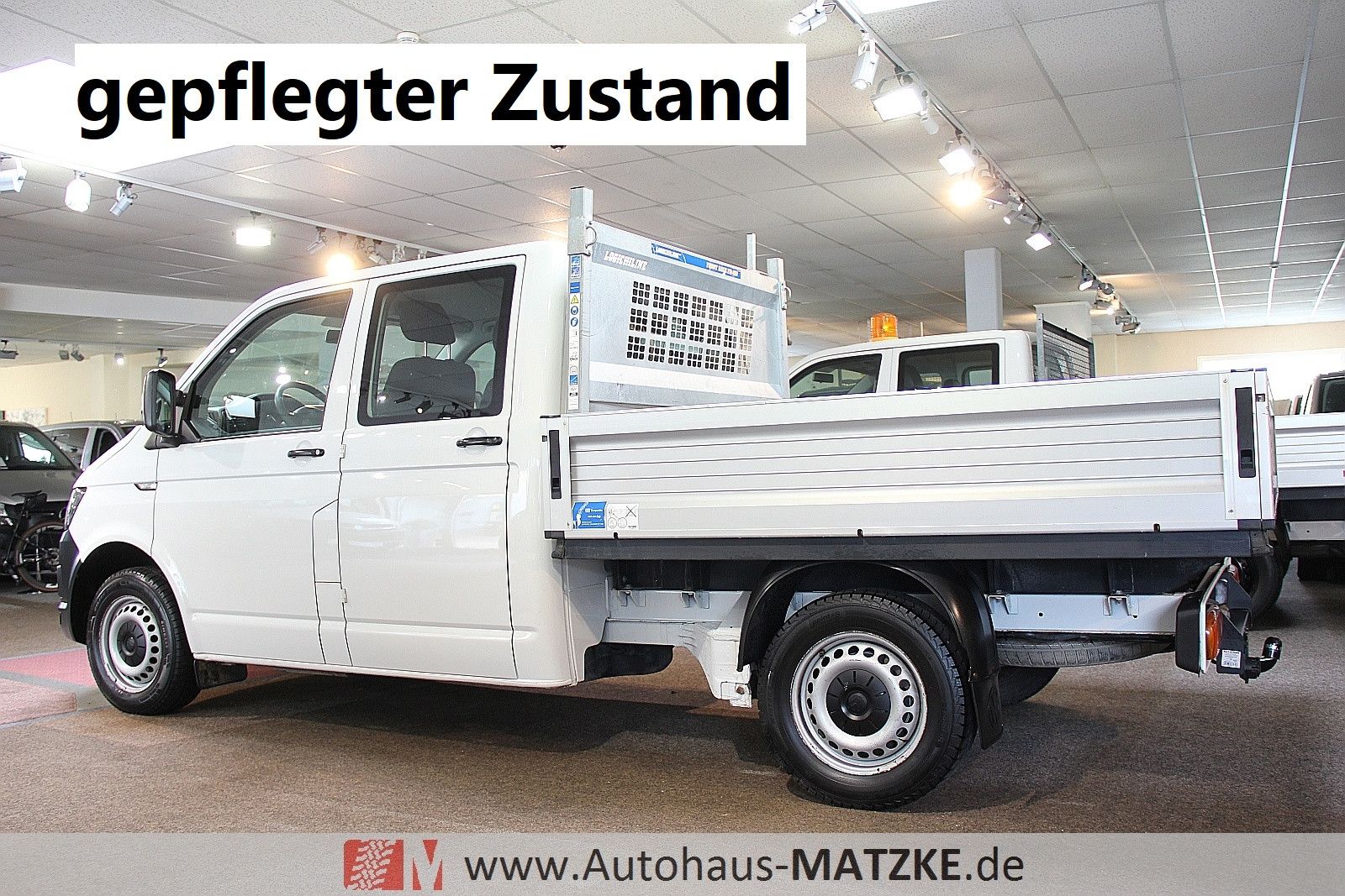 Volkswagen T6 2.0TDI Pritsche Doka AHK Klima Standheizung imagem 2