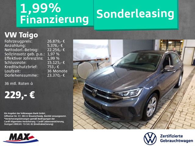 Volkswagen Taigo 1.0 TSI DSG LIFE LED+NAVI+PANO+KAMERA+ACC+