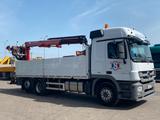 Mercedes-Benz ACTROS 2544, 6×2 EUR 5 SKRZYNIA + KRAN HMF 2000 - Mercedes-Benz Actros 2544