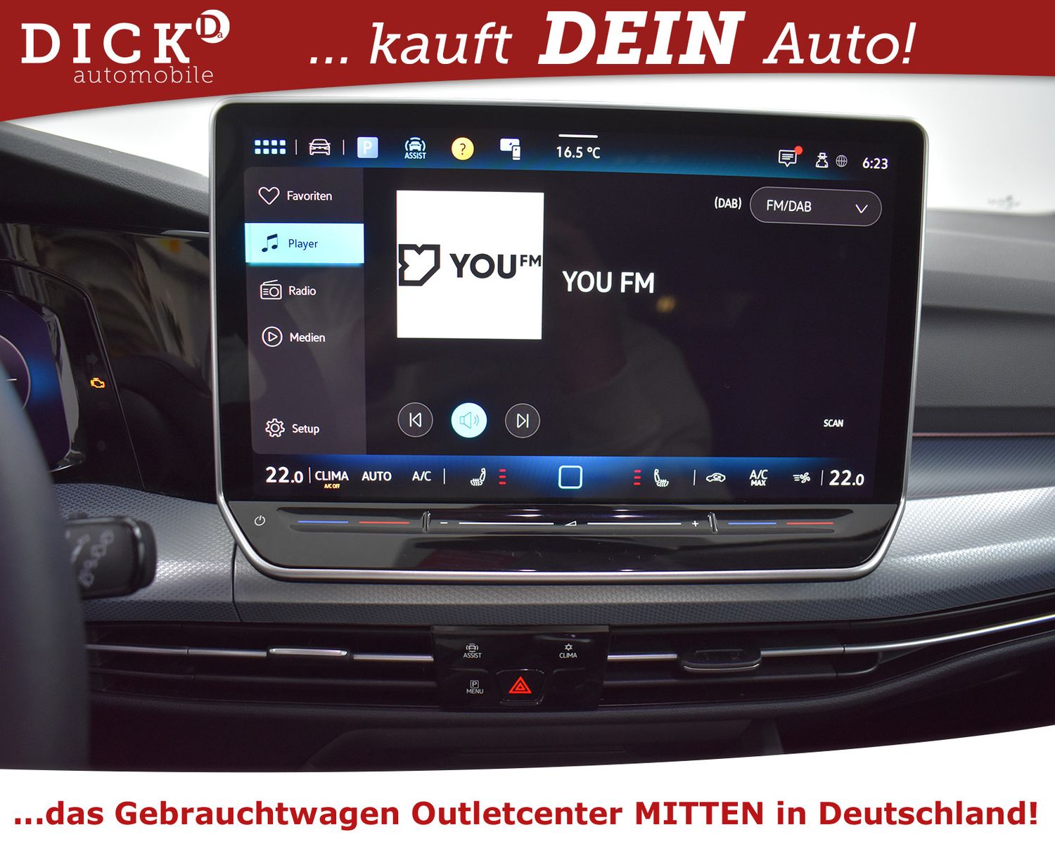 VW Golf VIII Var 1.5TSI Goal NAVI+KAM+LED+VIRTU+SHZ - Image 16