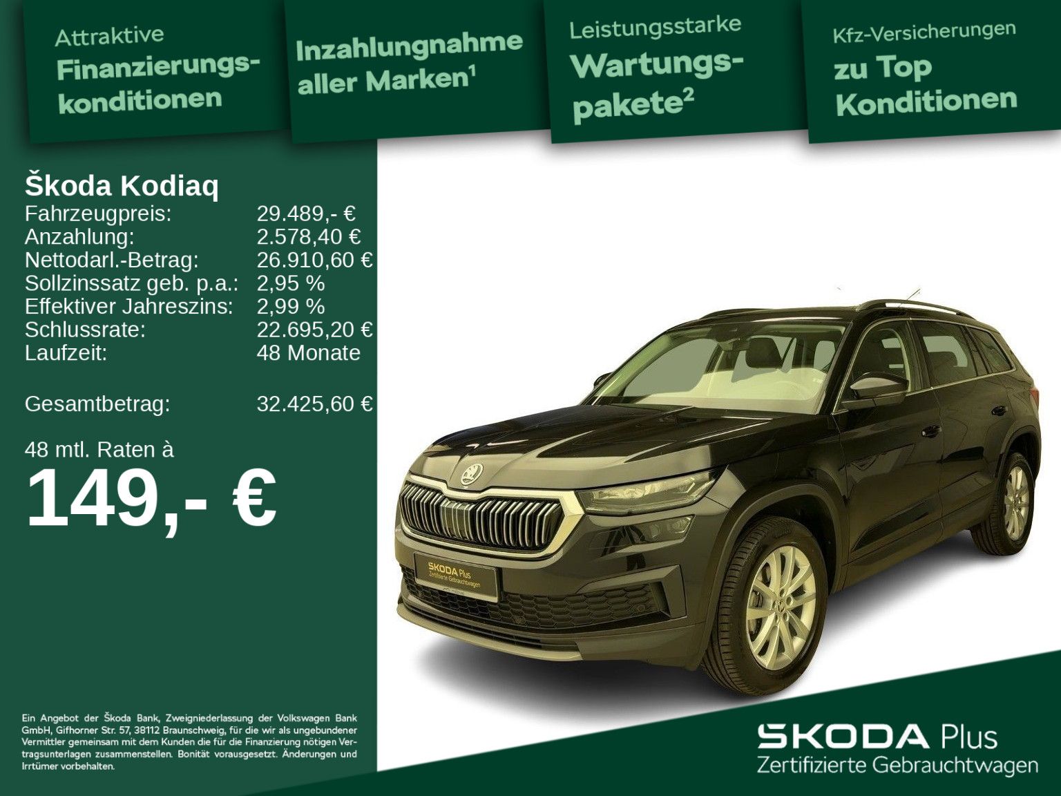 Skoda Kodiaq 2.0 TDI Style DSG*PANO*LED*RFK*STHZG*NAV* imagem 2