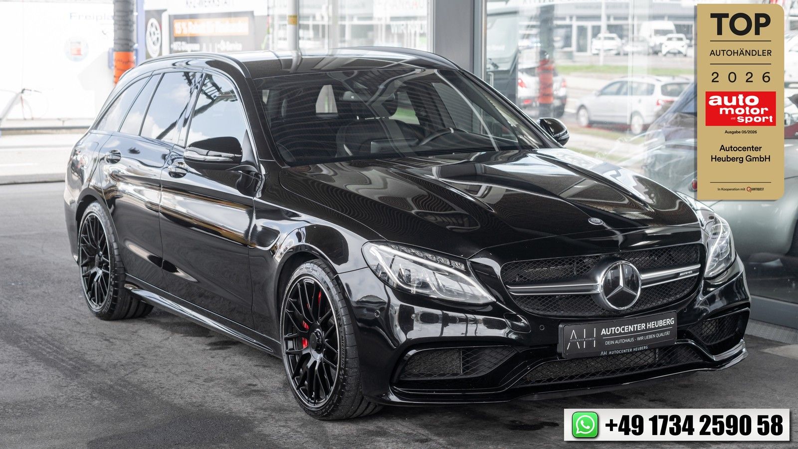MERCEDES-BENZ C 63 AMG S*DRIVERSPACK*510PS*ACC*SPUR*TOT*BURMES