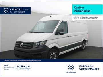 Volkswagen Leasingangebot: Volkswagen Crafter Kasten Mittel Vorb. AHK Kamera Klima DAB