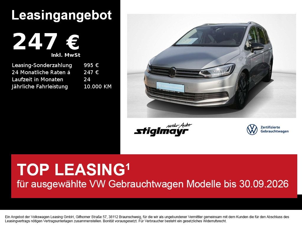 Volkswagen Touran GOAL 1.5 TSI DSG ACC+AHK+IQ-LIGHT+NAVI