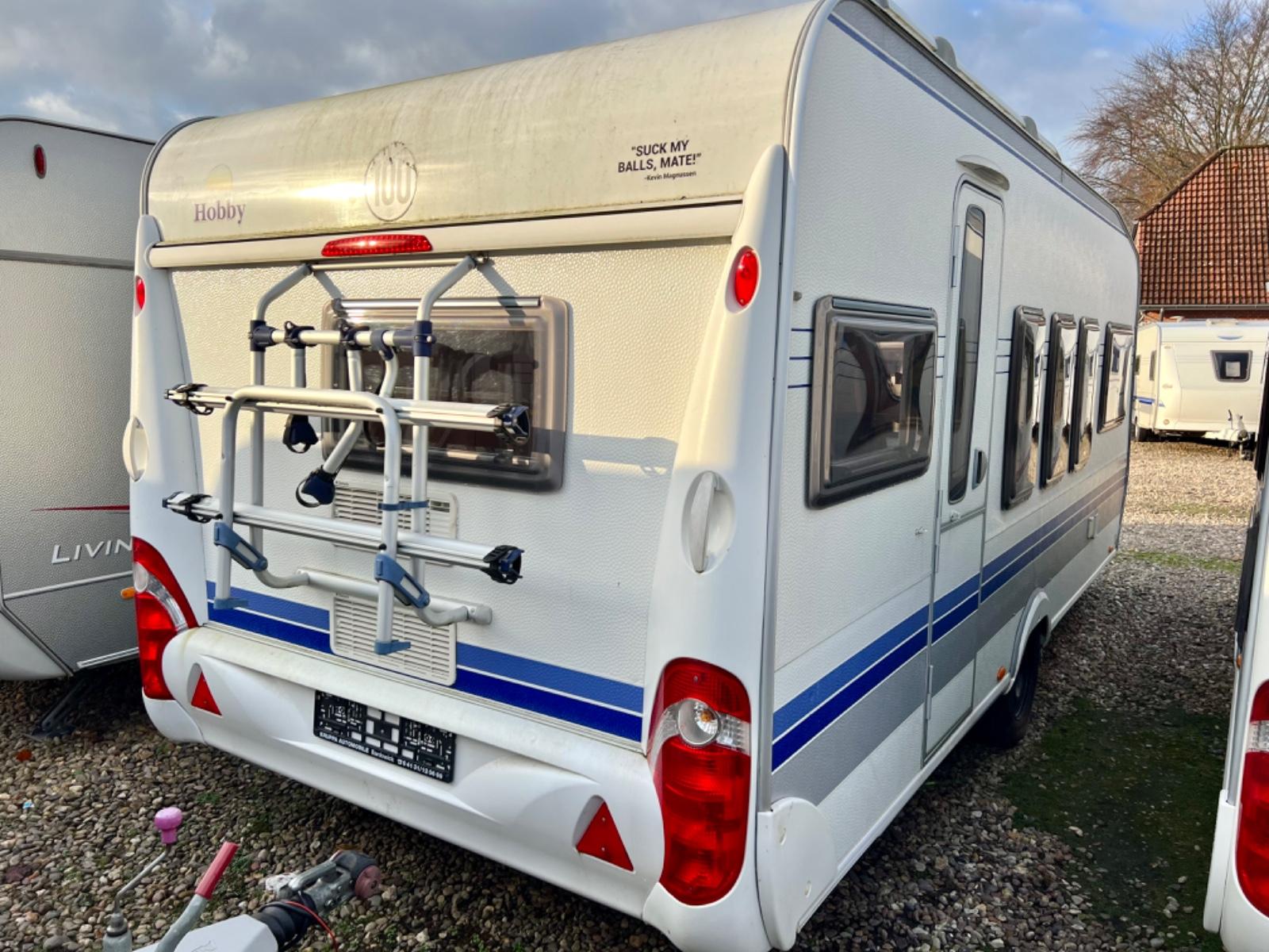 Hobby 520 TMF Mover Klima Markise Festbett   ! TOP !