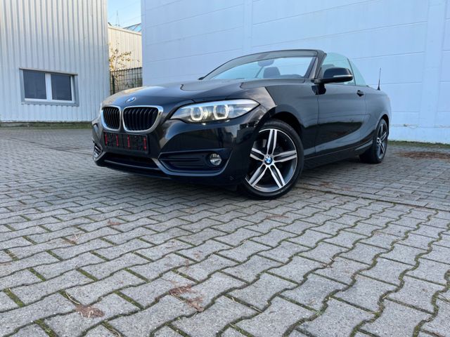 BMW 2 Cabrio 220 i Sport Line/Navi/2Hand/Scheckheft