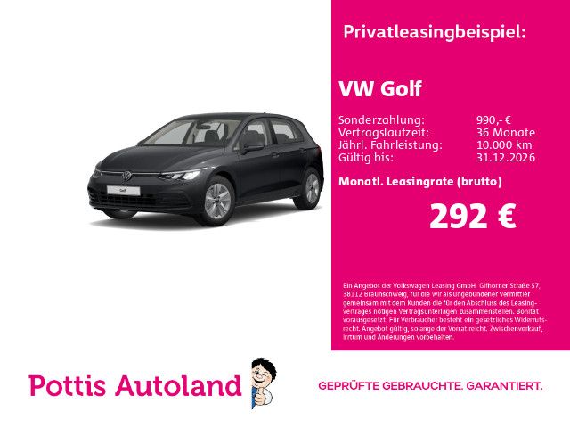 Golf 1.5 eTSI DSG LIFE AHK SITZHZG PDC LED