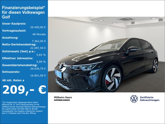 Volkswagen Golf VIII 2.0 TSI DSG GTI LED Navi Sitzheizung A