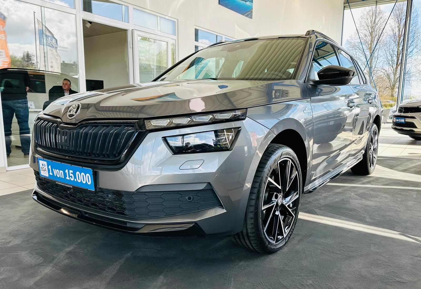 Skoda Kamiq 1.5TSI Monte Carlo DSG SHZ LED KAM PDC v+h