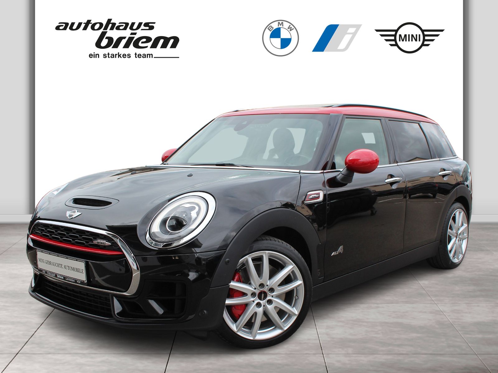 MINI John Cooper Works ALL4 Clubman Wired Chili DAB