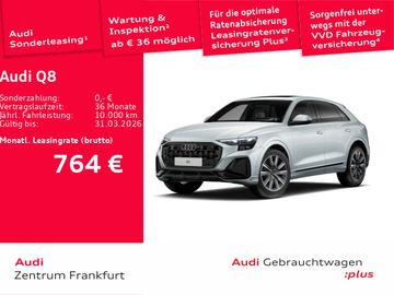 Audi Leasingangebot: Audi Q8 50 TDI quattro tiptronic Matrix-LED Panorama