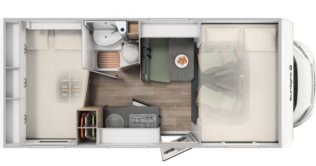 Sunlight A 60 Citroën 3.500 kg | Automatik*